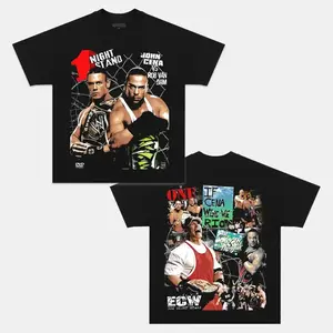 ECW ONE NIGHT STAND TEE, Unisex Boxing Shirt, Graphic Tees, Menswear Womenswear Streetwear