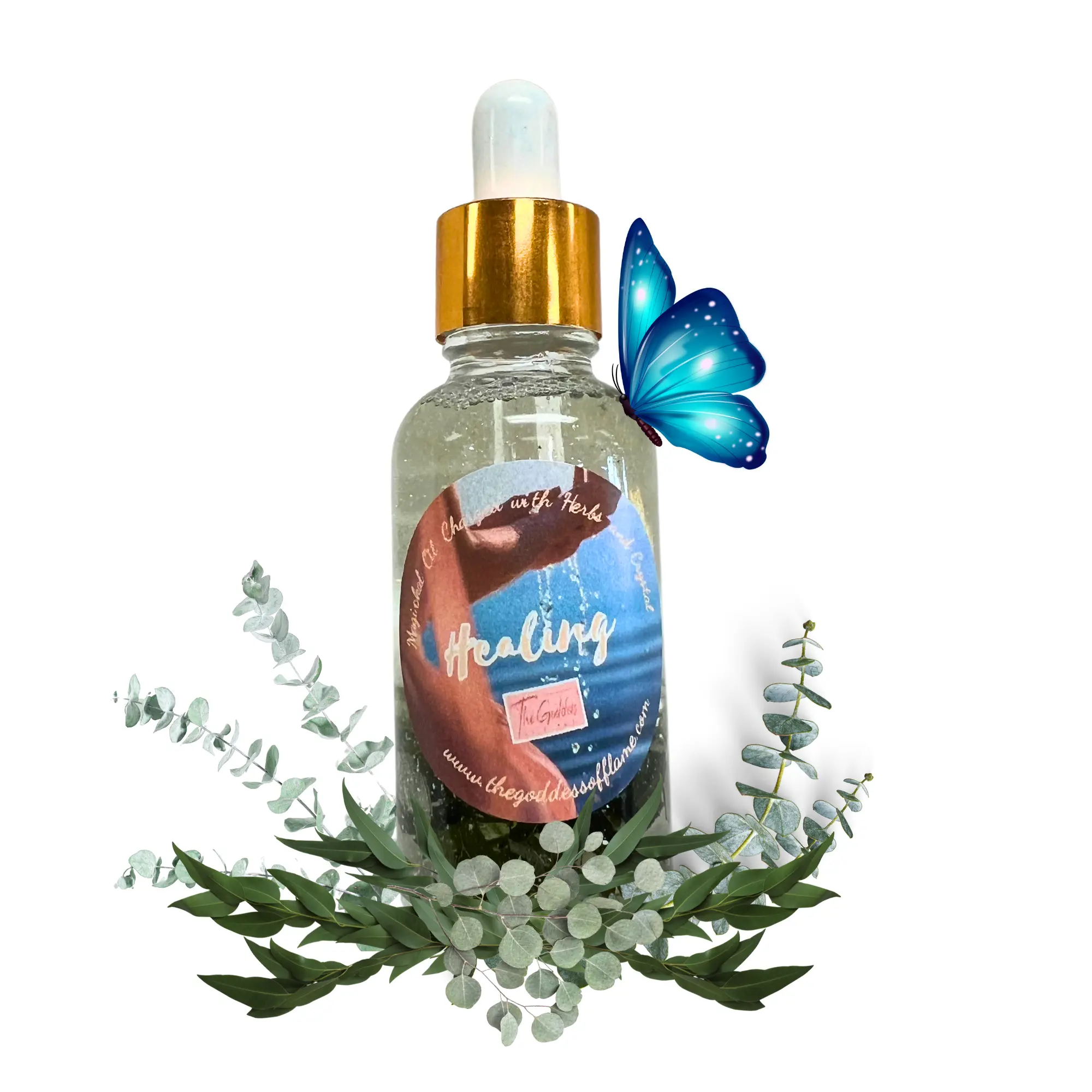Healing Oil (1 oz) – Ritual Conjure Oil for Physical, Emotional & Spiritual Wellness