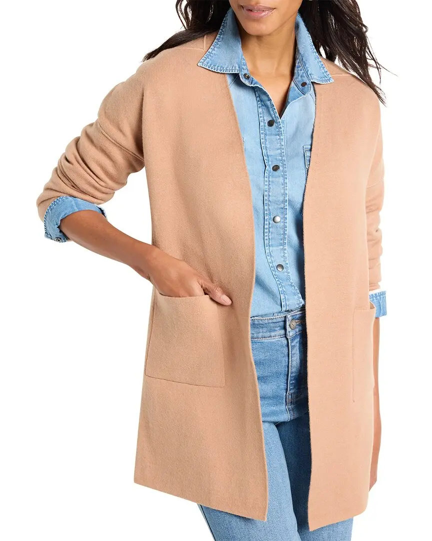 NIC+ZOE Petite Sunset Breeze Reversible Knit Jacket