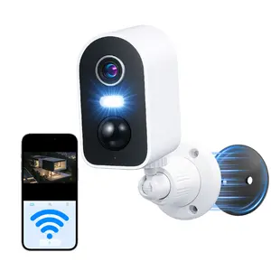 2026 Upgraded 2K Security Cameras Wireless Outdoor, Magnetic Mount, 2.4G WiFi Battery Powered Camera for Home Security Indoor, Night Vision, iCam365 Remote, SD/Cloud Storage, 2-Way Talk