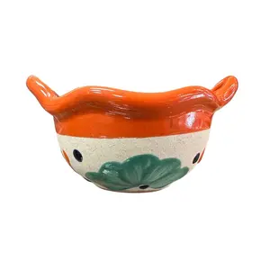 Cazuela China Angobe- Wavy Ceramic Bowl