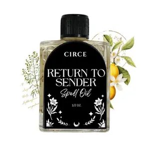 Return To Sender Spell Oil 1/2 oz | Reversal Conjure | Back to Sender | Made with Reverse Herbs | Magickal Ritual