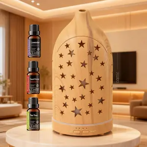 Your Celestial Sleep Companion: Library-Quiet Star Diffuser with Auto Shut-Off & 7 Calming Colors for Bedrooms