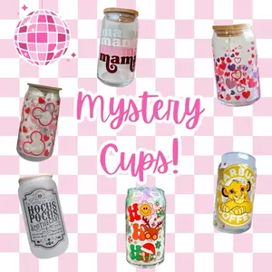 Mystery Glass Cups