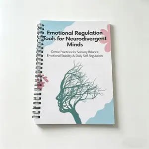 Neurodiversity Emotion Regulation Workbook, Sensory Balance Journal for Adults and Teens, Autism and Sensory Needs Self-Regulation Diary, Tools