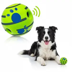 Gift For Pets, Durable & Interactive Dog Toys Ball, Summer Gift, Squeaky & Wag Ball for Pet Training, Indoor & Outdoor Dog Gifts, Dog Toy Supplies & Valentine's Day Gift