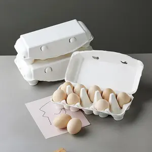 1pc Egg Storage Holder Mold DIY Eggs Grid Ornament Epoxy Resin Molds Handmade Gypsum Plaster Concrete Cement Crafts Candle Container Mould Home Decor Making Supplies