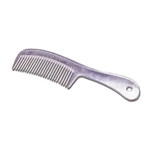 212 MAIN Jack's Mane & Tail Aluminum Comb - 8x1.75 in. Equestrian Grooming Tool with Lightweight Design, Easy Grip, Large Handle