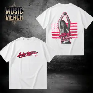 Hilary Duff The Lucky Me Tour 2026 Shirt #3, Official Concert Tour Dates Tee, Double Sided Graphic T-Shirt, Premium 100% Cotton Unisex Shirt, Pop Music Fan Apparel, Concert Merch Gift