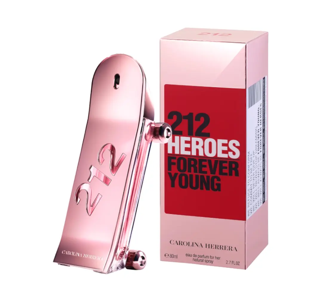 Carolina Herrera 212 Heroes Forever Young Eau de Parfum For Her Spray 2.7oz / 80 mL