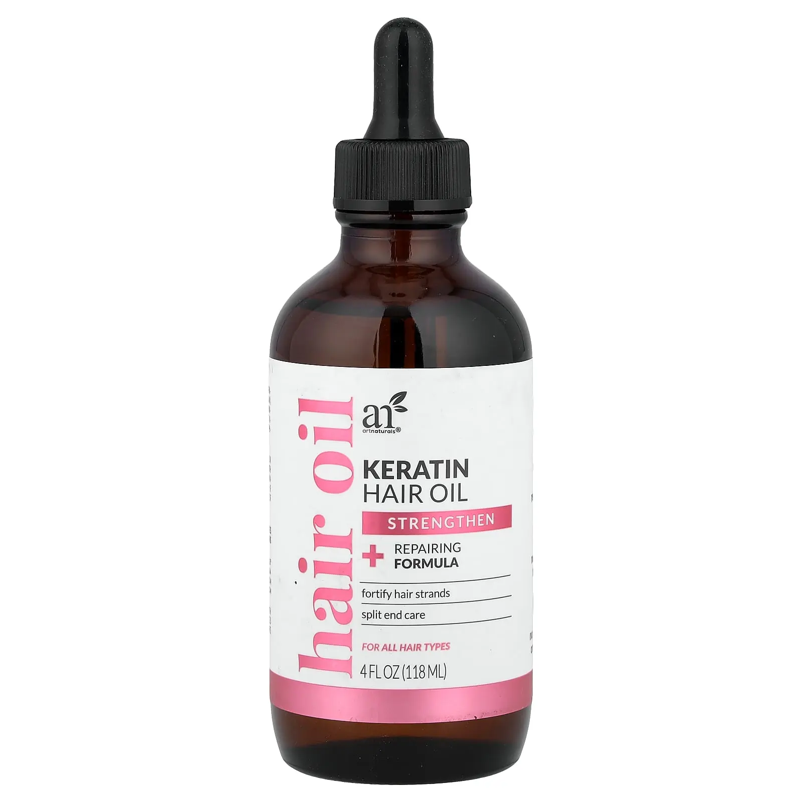 artnaturals Keratin Hair Oil, For All Hair Types, 4 fl oz (118 ml) artnaturals Keratin Hair Oil, For All Hair Types, 4 fl oz (118 ml)