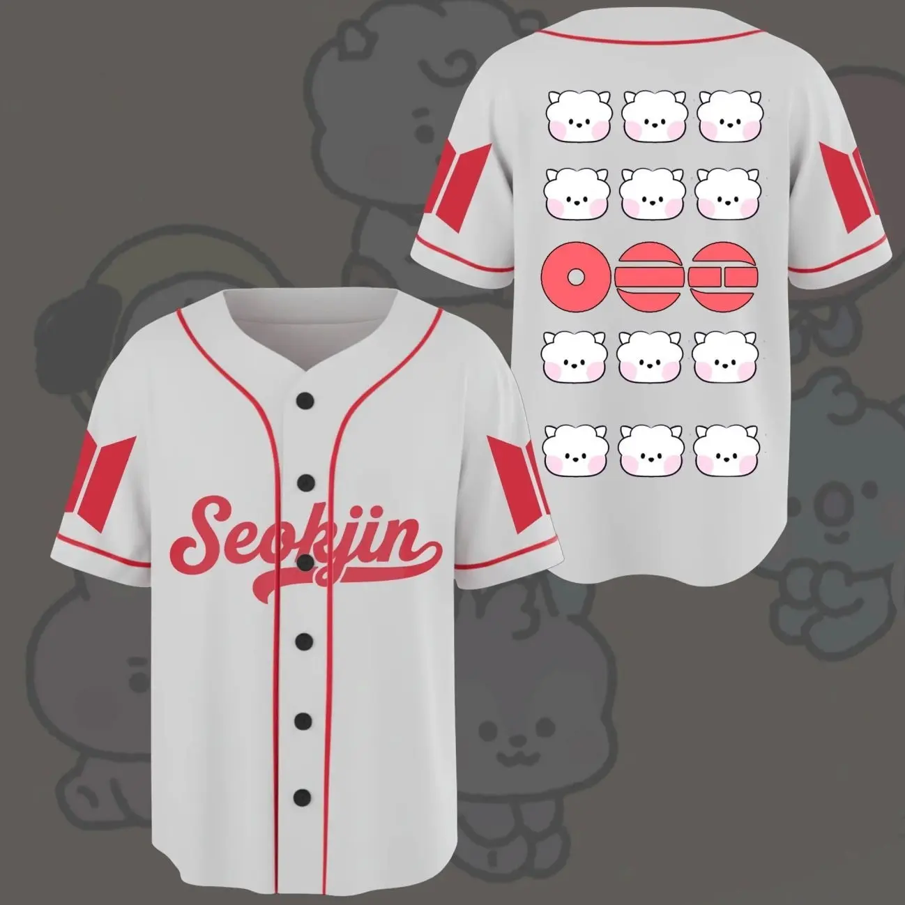 Arirang BT21 World Tour Baseball Jersey KZP
