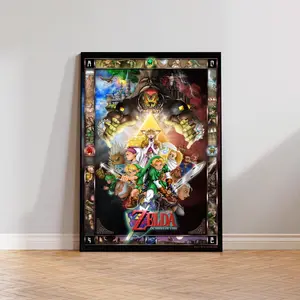 Legend of Zelda Ocarina of Time Poster