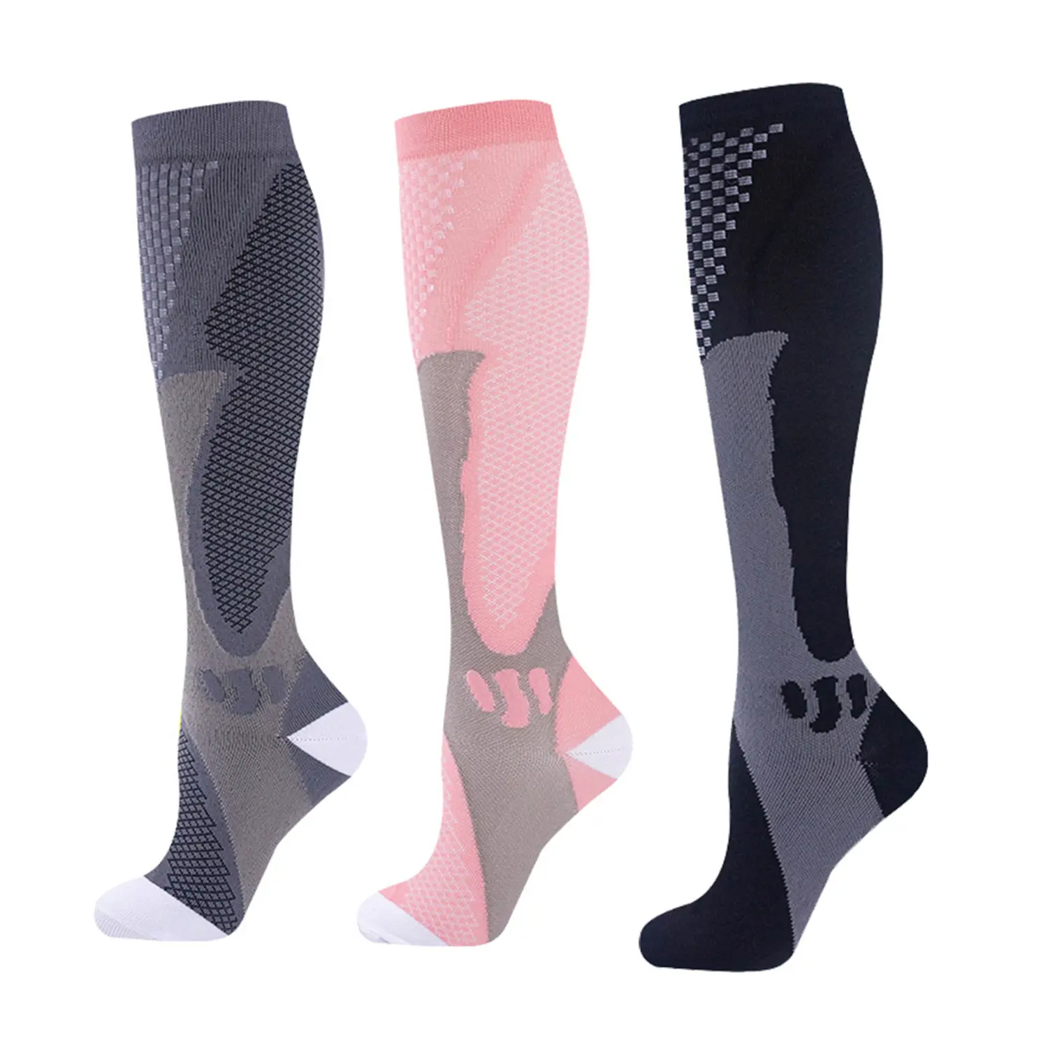 L size:Gray+Black+Pink