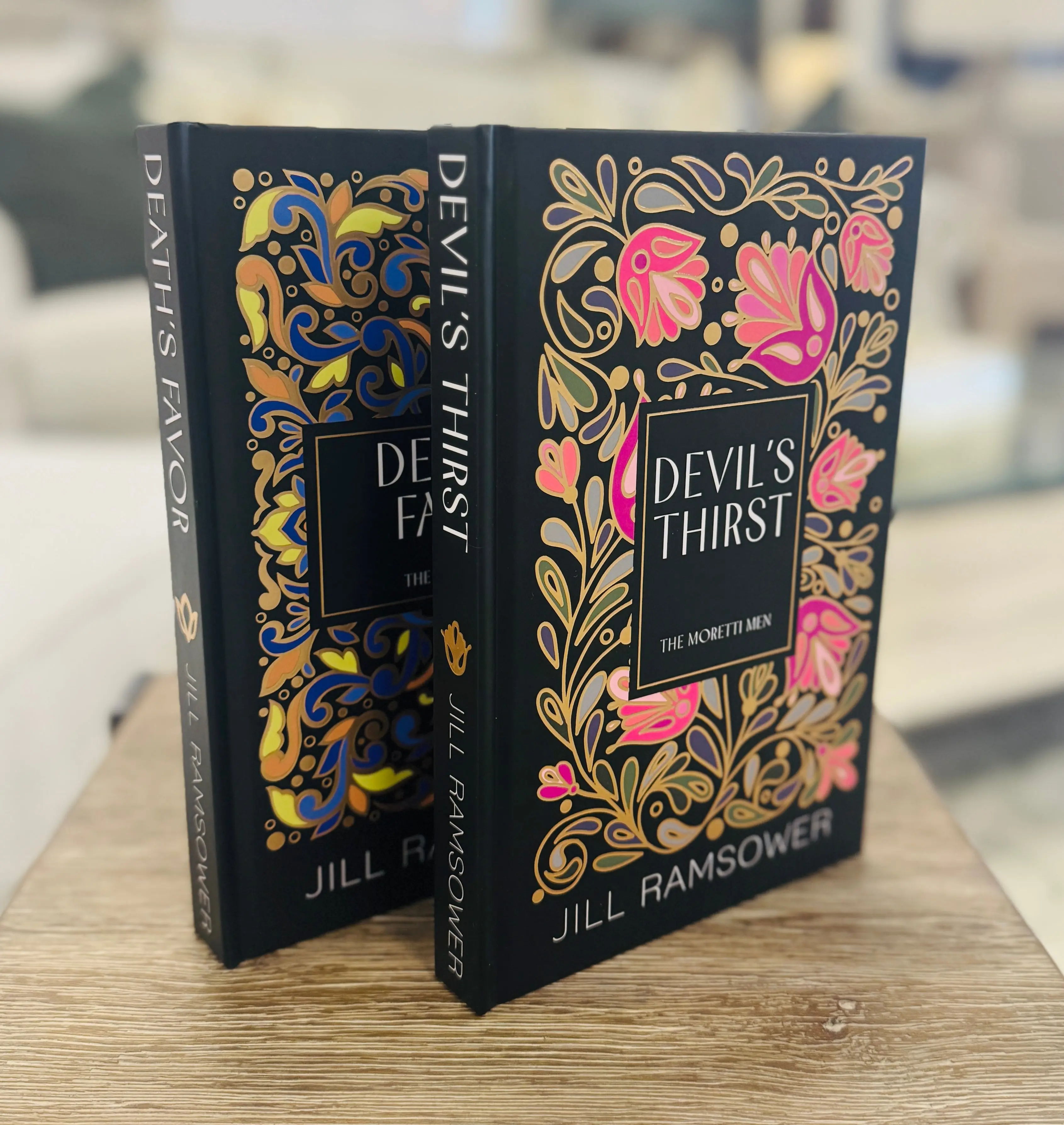 Moretti Men Special Edition Hardback Book Set (2 Books) - Embossed Gold Foil, Bonus Epilogues, Happily Ever Afters, Hardbacks