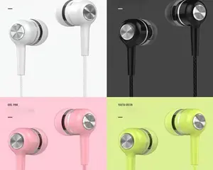 Earbuds Wired - 4 color choices