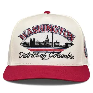 Washington D.C. Snapback - The Ovechkin (Cream/Red)