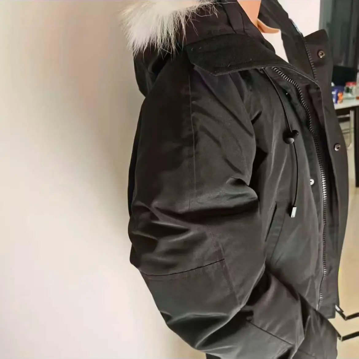 Waterproof Windproof Puffer Coat - Eco-Insulation, Fleece-Lined Pockets & Adjustable Hood