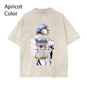 Anime Beer Shirt, Rei Ayanami Inspired Tee, Evangelion Anime Meme Shirt, Funny Anime Graphic T-Shirt, Anime Streetwear Tee, Otaku Humor Shirt, Aesthetic Anime Tee, Unisex Oversized Shirt Gift