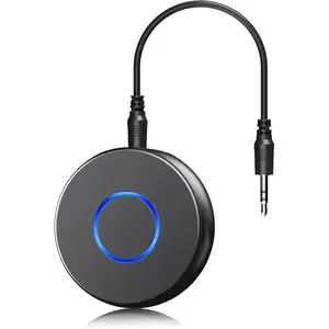 Aux Adapter for ,  Audio Receiver, Portable Hands-Free Kit with RCA AUX 3.5mm for / Stereo  Streaming Sound System
