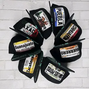 Mexican State Adjustable Snapback Cap, Gorra de Estados de Mexico, Adjustable Closure, Casual Style, High-Quality Construction