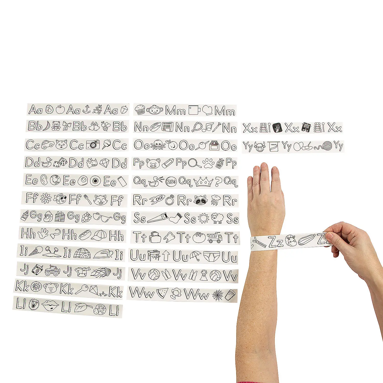 Cyo Alphabet Bracelets, Craft Kits , 26 Pieces