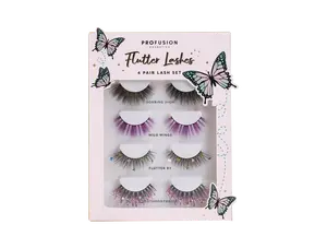 Empowered Butterfly | Flutter Lashes 4 pair Lash Set