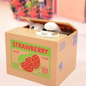 Panda Fun Stealing Money Cat Series Electric Piggy Bank - A Novelty Gift For All Ages! Halloween and Christmas gift