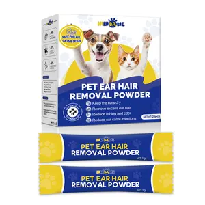 Ear Powder for Dogs Plucking,Dog Ear Hair Removal Powder with Zinc Oxide for Moisture Absorption,Helps Ear Dry and Clean
