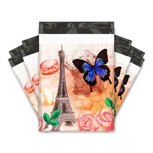 10x13 Paris Poly Mailers Shipping Envelopes Premium Printed Bags