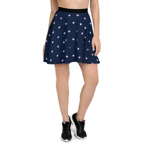 Womens Love Golf Circle Skirt