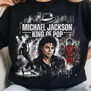 Michael Jackson Youth And Adult T-Shirt And Sweatshirt, Michael Jackson Shirt, Michael Jackson Graphic Tee, Michael Jackson Movie Merch, Michael Jackson Shirts, King Of Pop Vintage Concert Tee, 80s Music Legend Fan Gift Unisex Streetwear Graphic Tees