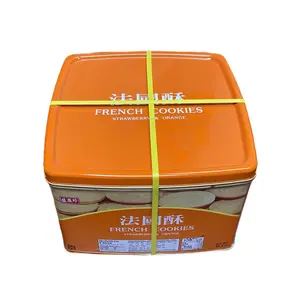 Taiwan Triko Sheng Hsian Jen French Cookie | Strawberry & Orange Gift Box Snack | 24.6oz