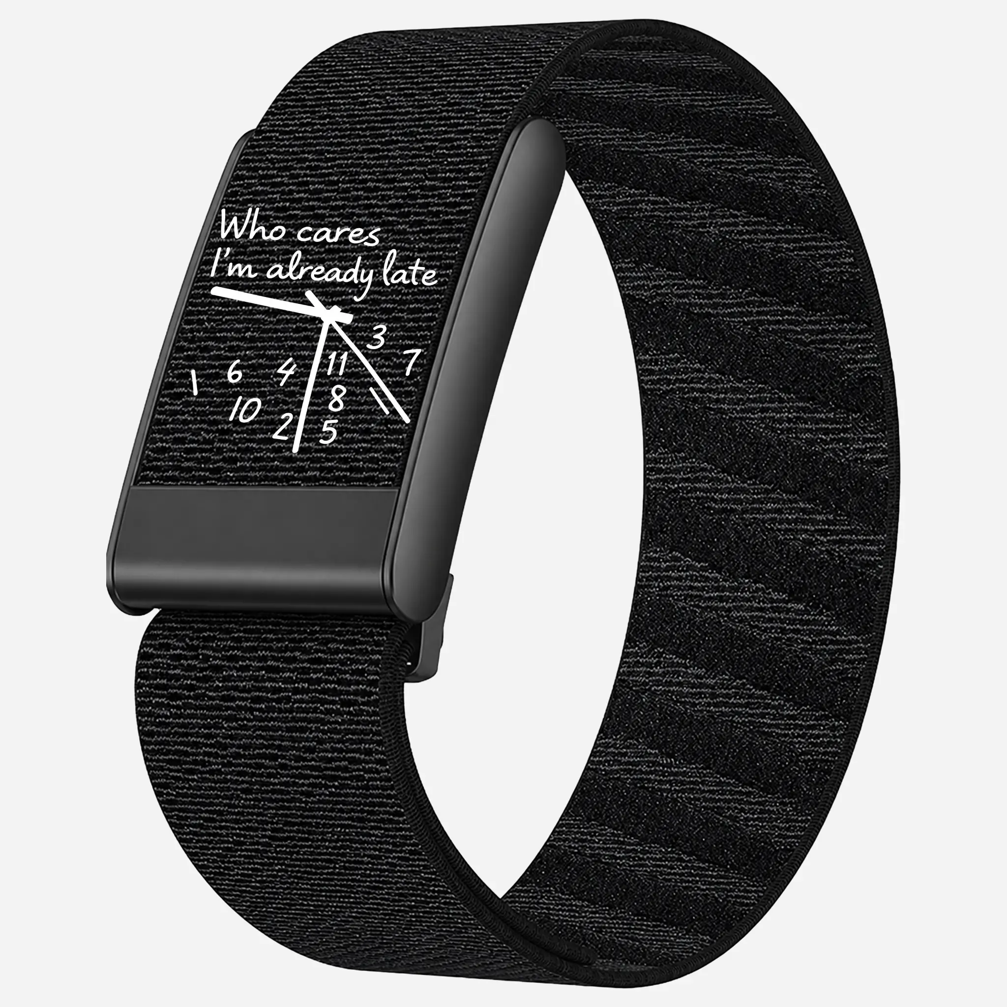 LARP BANDS I'm Already Late Woven Fitness Band
