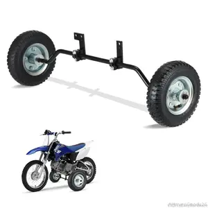 Dirt Bike Wheels  Adjustable Height Compatible With Mx350 Mx125 Mx400 Honda Crf50 Xr50 Z50 Z50r Yamaha Pw50 Ttr50 Etc 50cc 49cc 1 SetAHavenGoods26C32FixEasyHardware
