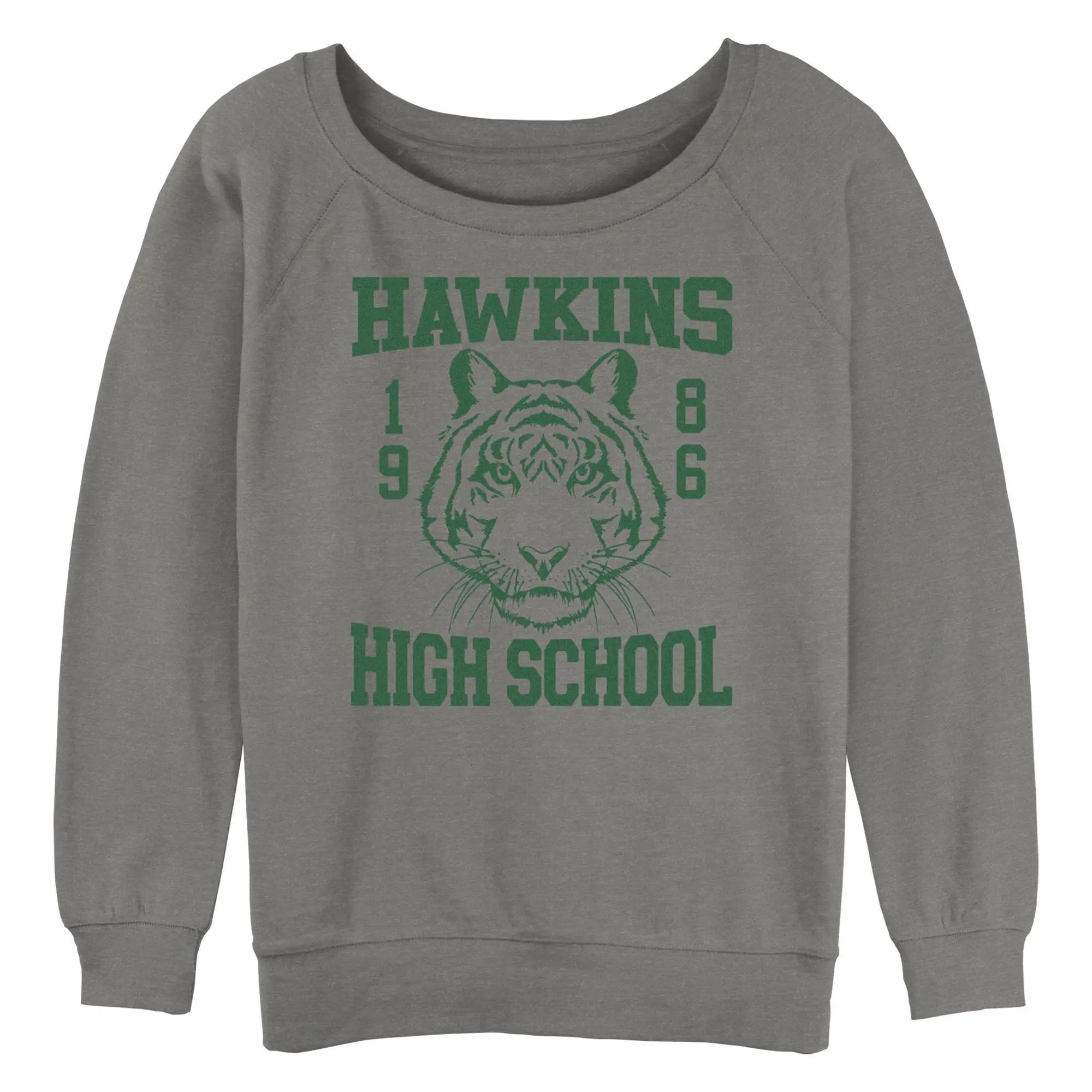 Women's Stranger Things Hawkins High School Tigers 1986 Costume Sweatshirt