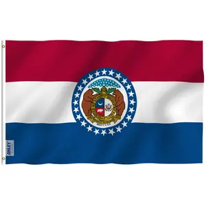 3x5 ft Missouri State Flag - Missouri (MO) State Flag, Polyester