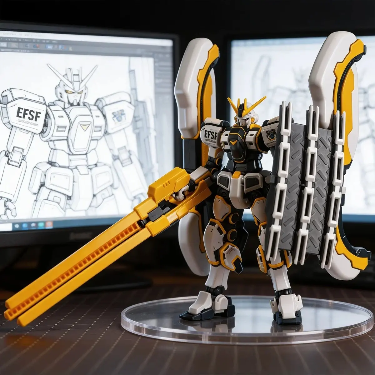Atlas Thunder Cosmos Model Kit DIY Building Blocks, 1/144 Scale Mecha Transformer Series, Unisex Toy Gift for Boys, Educational Puzzle Robot, DIY Building Set