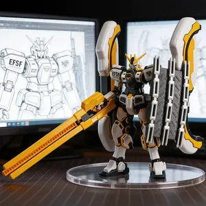 Atlas Thunder Cosmos Model Kit DIY Building Blocks, 1/144 Scale Mecha Transformer Series, Unisex Toy Gift for Boys, Educational Puzzle Robot
