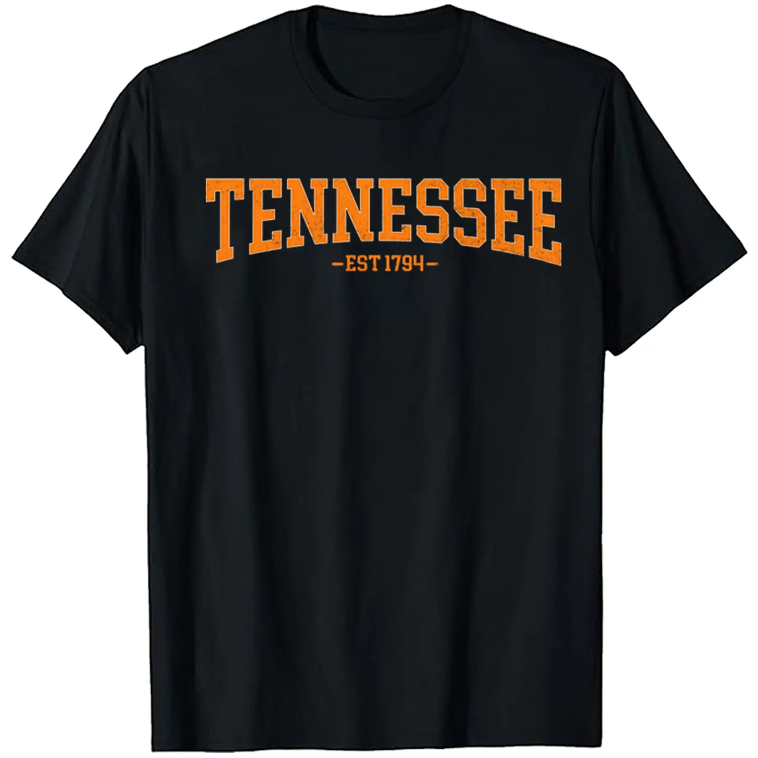 Vintage Varsity State T-Shirt Athletic Style Unisex Graphic Tee Casual Outfit for Students Campus Wear, Gift for Friends & Family on Back to School & Holidays