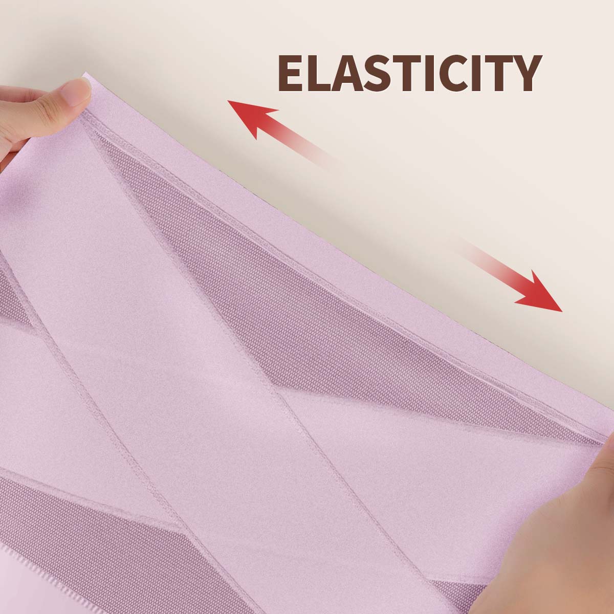 Morelect Women's High-Waist Panties,3/4/5/6/8 Pack Lucky Letter Logo,Cross-Mesh Panel Underwear,Ultra Soft Comfort Fit Briefs - Womenswear SpringStatements