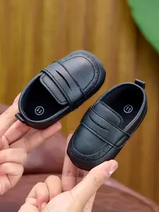 Soft Casual Beanies Shoes for Babies, Walking Shoes for Spring & Autumn, Unisex Gentleman Slip-On Infant Shoes, 0-1 Year Old, Baby Walking Shoes, Newborn Shoes, Prewalker Shoes