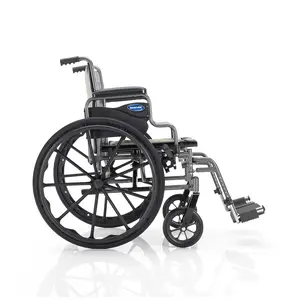 Essentials Tracer SX3 Wheelchair, Foldable, Swing-Away Footrests & Desk Length Arms, 20 Inch Seat