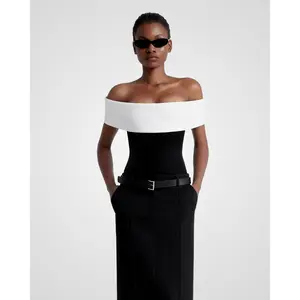 Coli Top - Black mix white