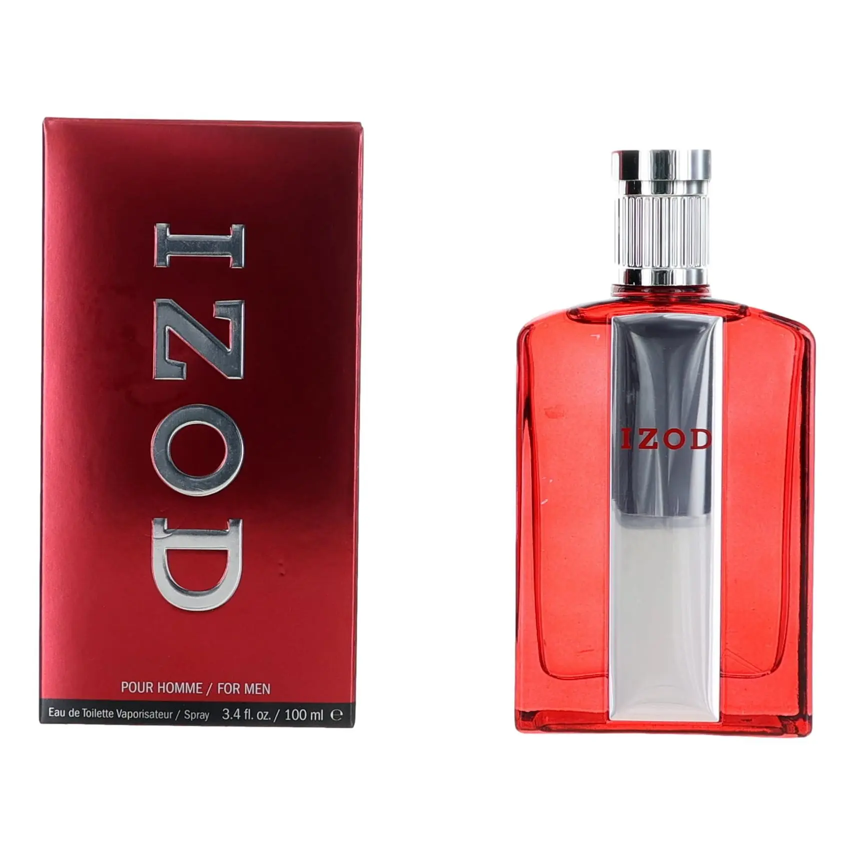 Izod Legacy Red by Izod, 3.4 oz EDT Spray for Men, Spray Bottle, Amberwoods, Cedarwood, Fruity, Spicy, Men's Fragrance, Vanilla Scents