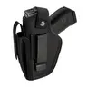 Concealed Holster with Magazine Compartment - Adjustable, Easy-to-Carry IWB/OWB Concealment for Camping, Hiking & Hunting - Fits Glock 19/43X/17, Sig P365/P320, Ruger LCP/Security 9, Taurus G2C/GX4, Hellcat, M&P Shield