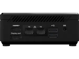 MSI Cubi N ADL Fanless Ultrasmall NUC MINI PC Barebone PC, Intel Pentium N200, WiFi AC9462, BT 5, Duel LAN, ThunderBOLT Type C, Black, Non-OS (ADL-054BUS)