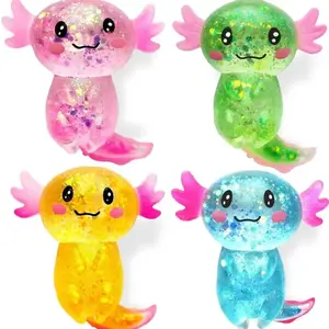 4 Pack Cute Mochi Squishy Stress Relief Toys Set, Soft Maltose Feeling Sensory Fidget Pack for Adults & Kids, Ultra Soft Slow Rising Balls, Anxiety Relief Birthday Party Gifts