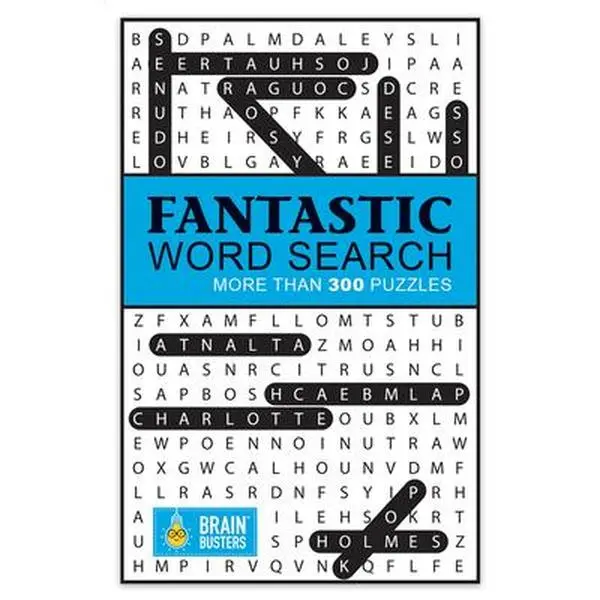Word Search Brain Busters Book - 300 Puzzles, Parragon Books, Paperback