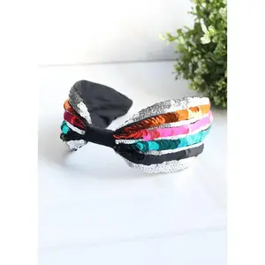 Fiesta Spurs Sequin Adjustable Headband